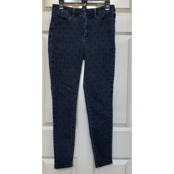 Talbots Flawless, high-waist jegging ankle, women's jeans, size 6 Polka Dots - Picture 6 of 10